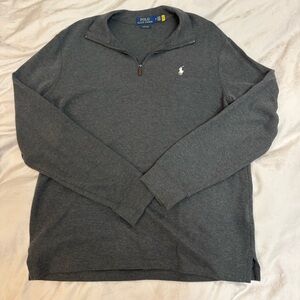 Polo Ralph Lauren Estate-Rib Quarter Zip Pullover Sweater Men’s Medium